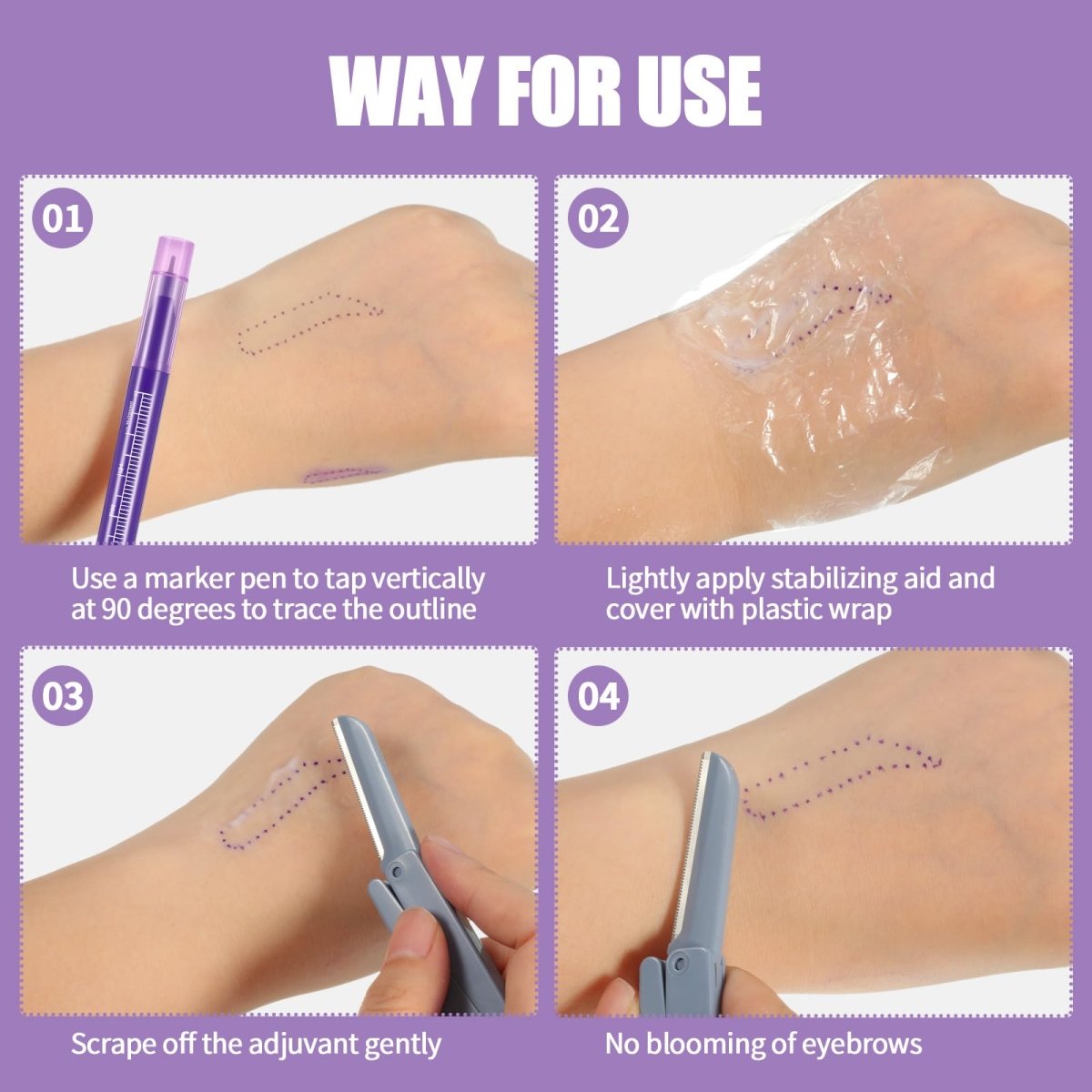 Zonon Tattoo Tip Markers (2 Single Head, 3 Double Heads) - 5pcs. - Tattoo Unleashed