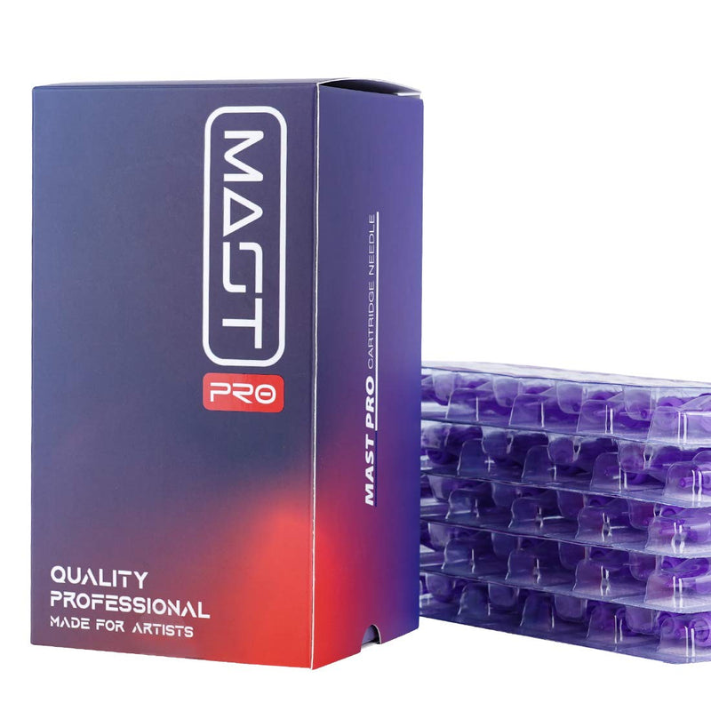Mast Pro Tattoo Needle Cartridges 50pcs Mixed Sizes (12RL)