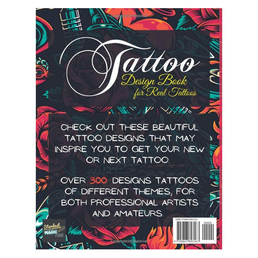 Tattoo Design Book for Modern, Vintage, Old School and Traditional Style