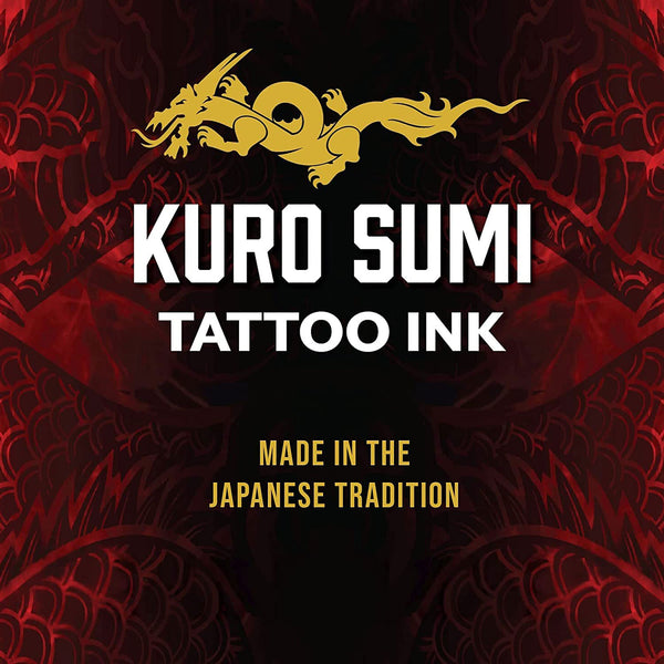 Kuro Sumi Outlining Black Tattoo Ink