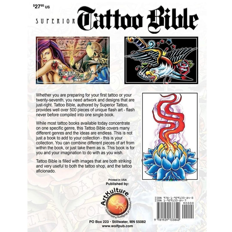 Superior Tattoo Bible: Book One (Paperback)
