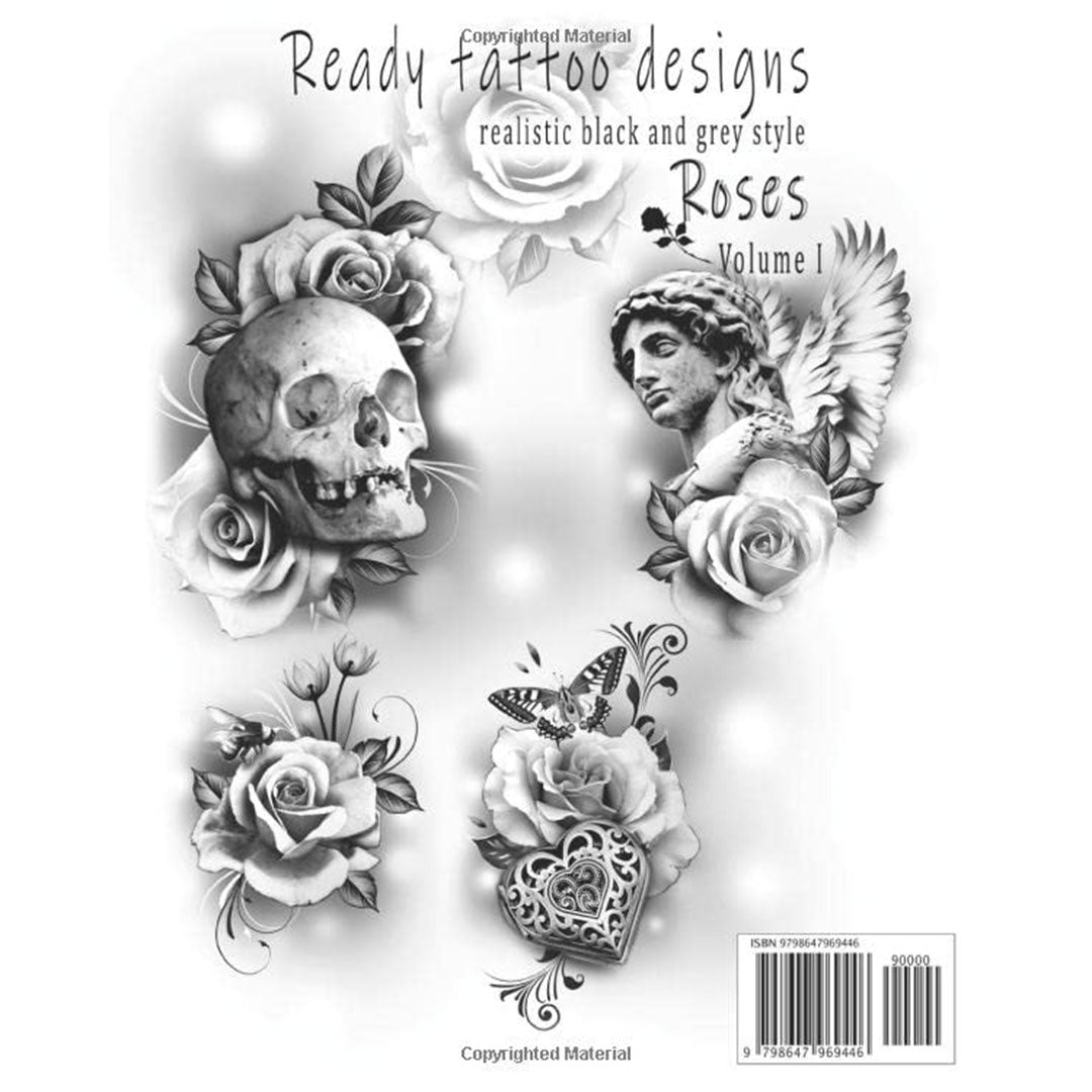 101 Roses Tattoo Flash Book: Lee, Leezey: 9798479351228: Amazon.com: Books