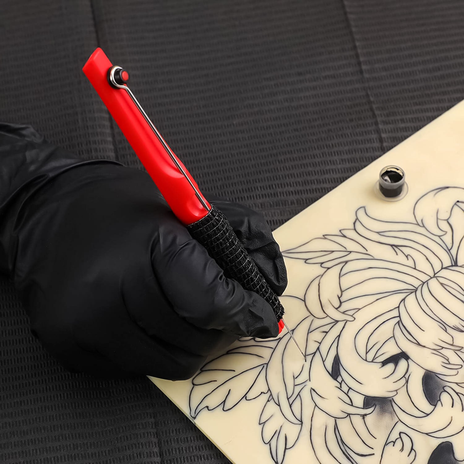 Hand Poke Tattoo Kit - Red 2.0