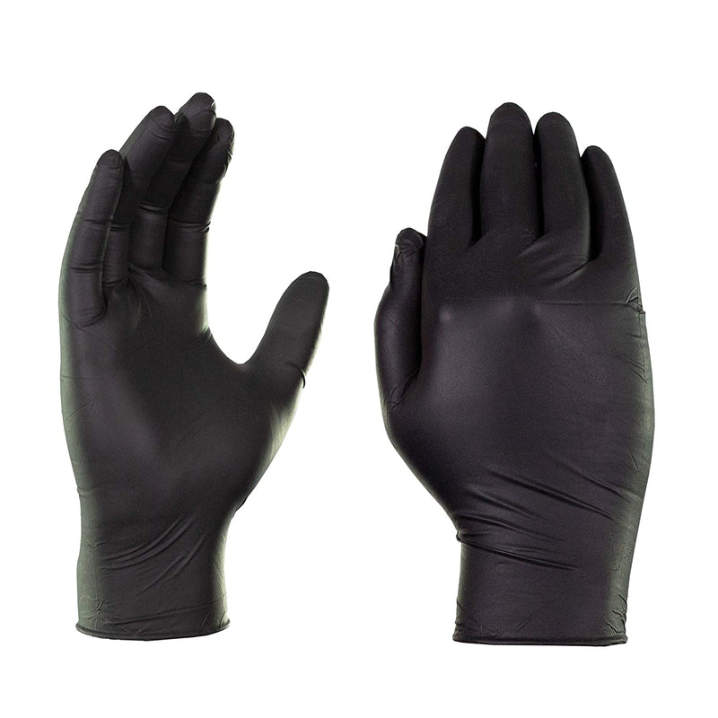 AMMEX X3 Industrial Black Nitrile Gloves