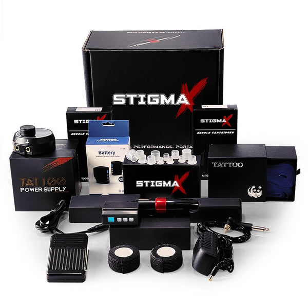 Stigma-X Pro Tattoo Pen Machine Kit Rotary Equipment for Beginners