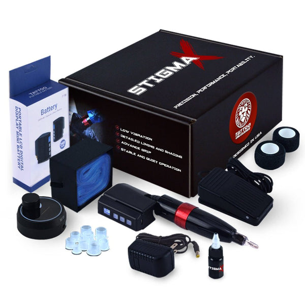 Stigma-X Pro Tattoo Pen Machine Kit Rotary Equipment for Beginners