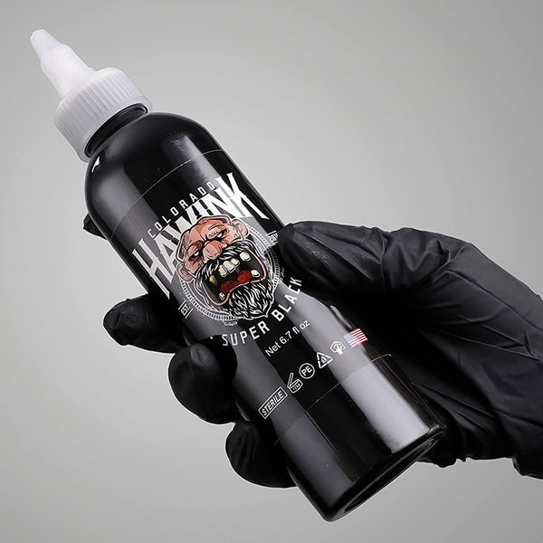 Hawink Tattoo Ink Black 6.7oz